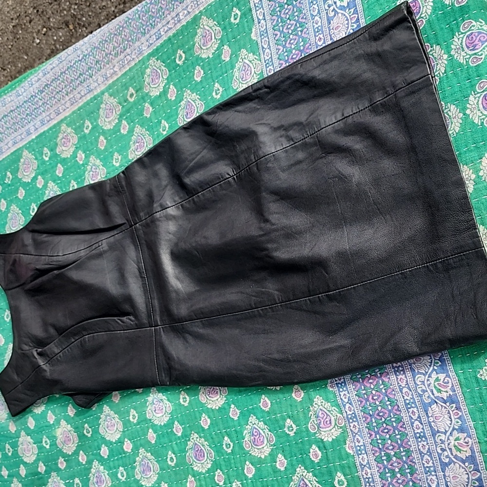 Leather Dress